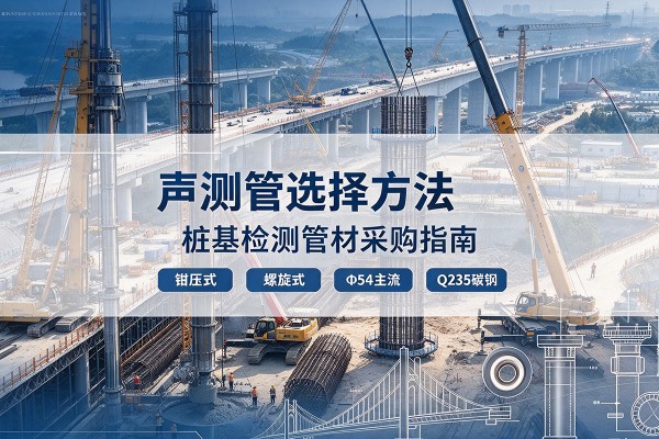 上犹声测管选型标准