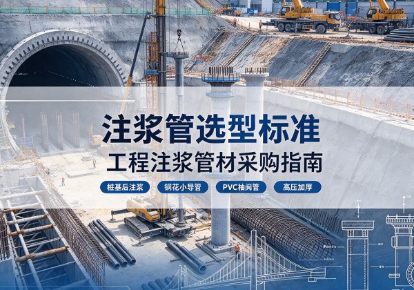 上犹注浆管选型标准